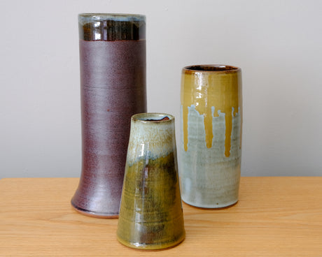 Warabai and ameyu medium vase